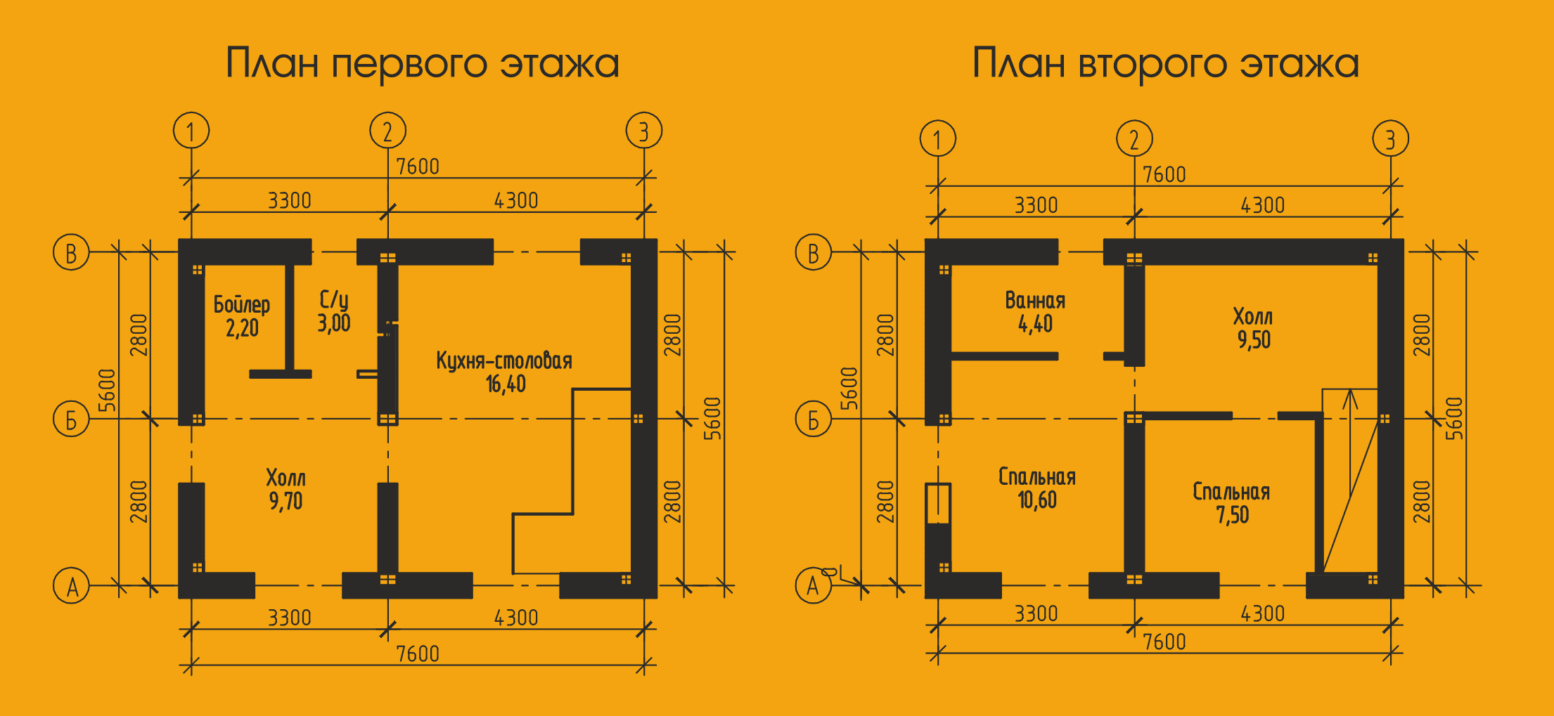 Проект жилого дома «Шарль» из газобетона